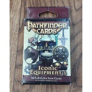 Pathfinder Cards Iconic Equipment 3 Paizo 2015